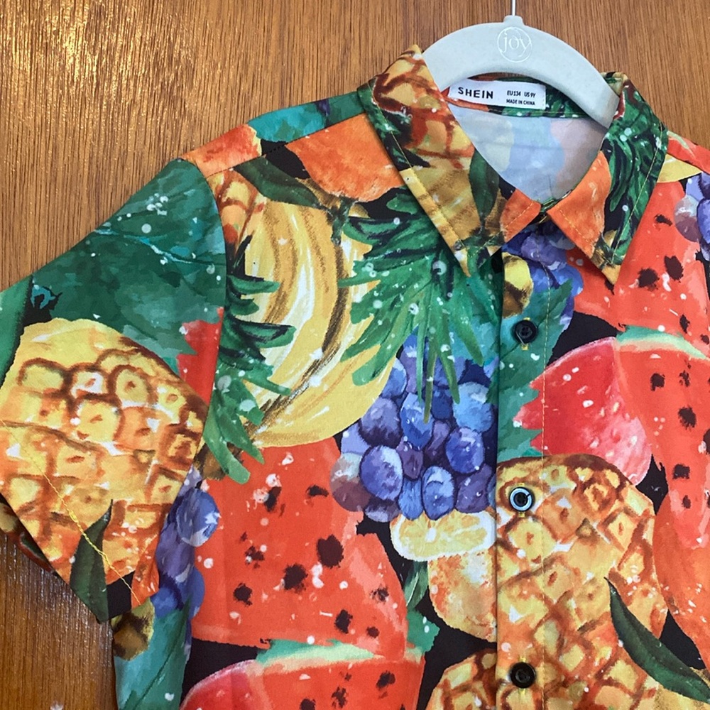 SHEIN Fruit Shirt - 9Y